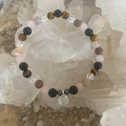 Gratitude aromatherapy bracelet 6mm beads
